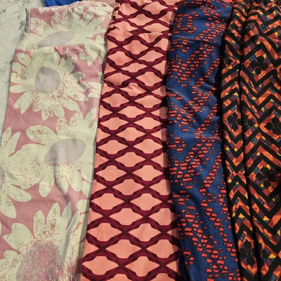 Lularoe One Size Leggings 13 Pairs - Picture 4 of 5